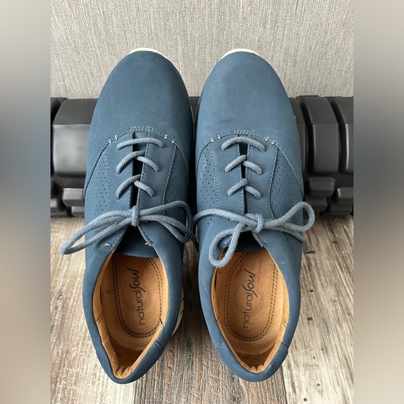 Natural Soul Oxford Smokey Navy size 8M - Picture 3 of 8